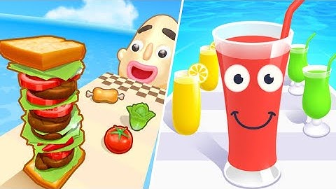 Sandwich Runner Vs Juice Run Speedrun Gameplay Android - Ios Part 2