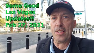 Some Good Las Vegas Updates 2-27-21 | The Vegas Tourist