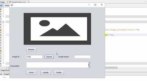 Database Image Delete in Java Using NetBeans IDE