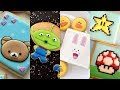 CUTE CHARACTER COOKIES! Cookie Decorating Video Compilation by SweetAmbs