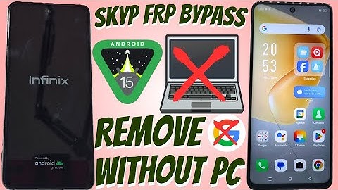 Infinix frp omzeilen zonder pc, Google-account verwijderen Android 15