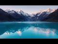Serene Alpine Dawn: Mirror Lake in the Swiss Alps