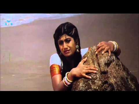 Sahasa Veerudu Sagara Kanya Movie - Emotional Scene - Shilpa Shetty,Venkatesh