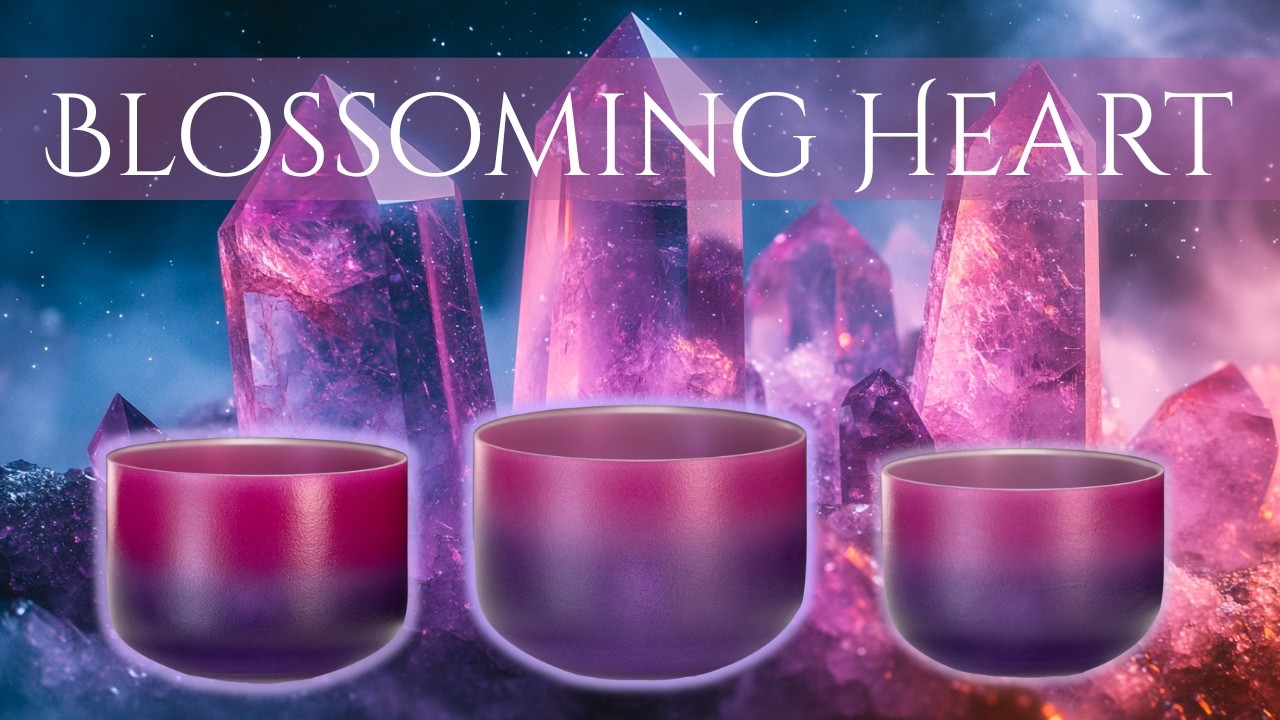 Blossoming Heart Trio (C Major) | Sacred Singing Bowls™ | Resonant Relaxation