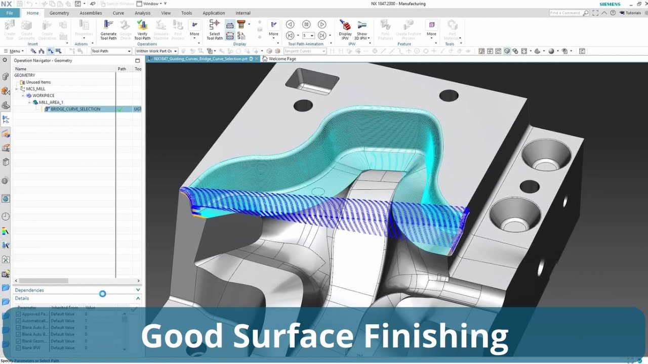 Features of Siemens NX cam 3-Axis by Material Automation (Thailand) Co., Ltd.