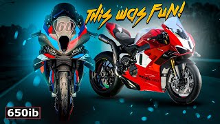 BREAKING-IN My NEW BMW M 1000 RR & Ducati Panigale V4 R!