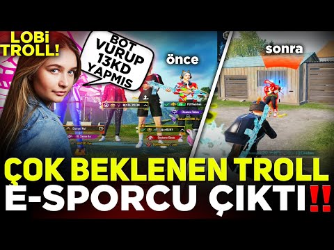 SEVGİLİSİ VARKEN DALGA GEÇTİ, VS'DE YERİN DİBİNE GİRDİ❗ ÇOK BEKLENEN LOBİ TROLL❗ / PUBG MOBİLE TROLL