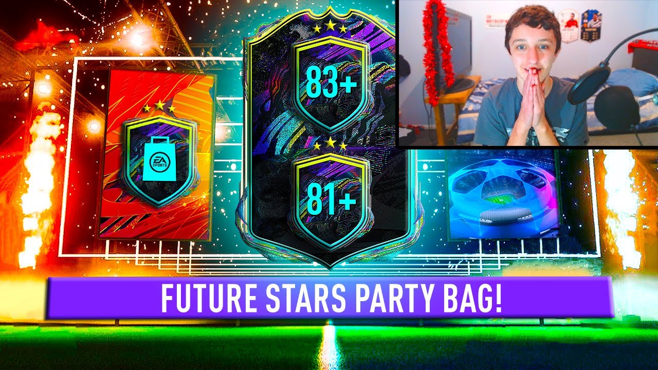 What do you get from 20x 83+ upgrades & 81+ double upgrade packs... | FIFA 21 FUTURE STARS PARTY BAG
