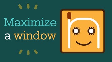 Maximize a window | #nRoBo #testautomationframework