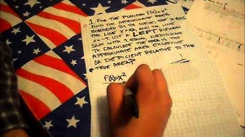 Riemann Sums and Trapezoidal Rule