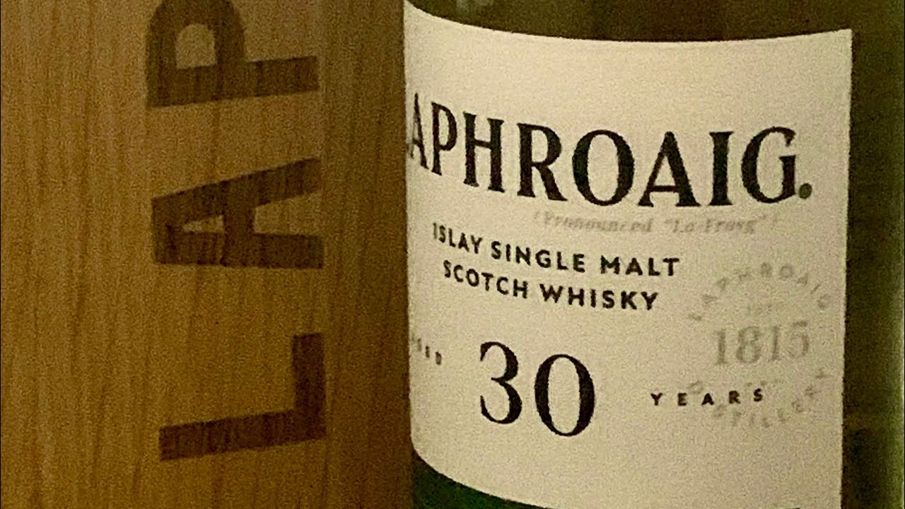 A Few Fair Whiskies - Laphroaig 30 Years Old Single Malt Whisky