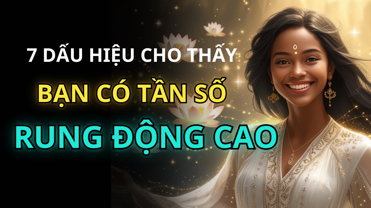7 Dấu Hiệu Cho Thấy Bạn Có Tần Số Rung Động Cao