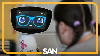 Meet Robin: An AI robot designed to imitate a 7-year-old comforts hospital patients