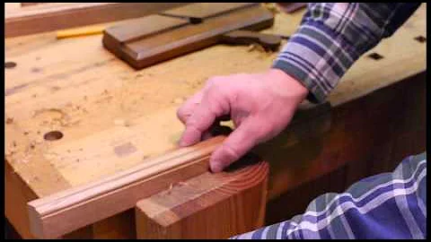 Making a Picture Frame with molding planes