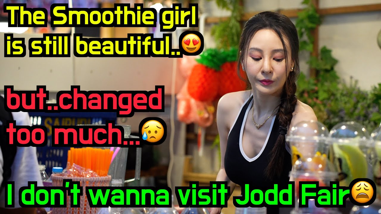Bangkok's best night market, Jodd Fair... but This is Why I don't want to visit here