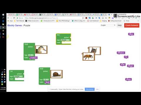 Intro to Blockly