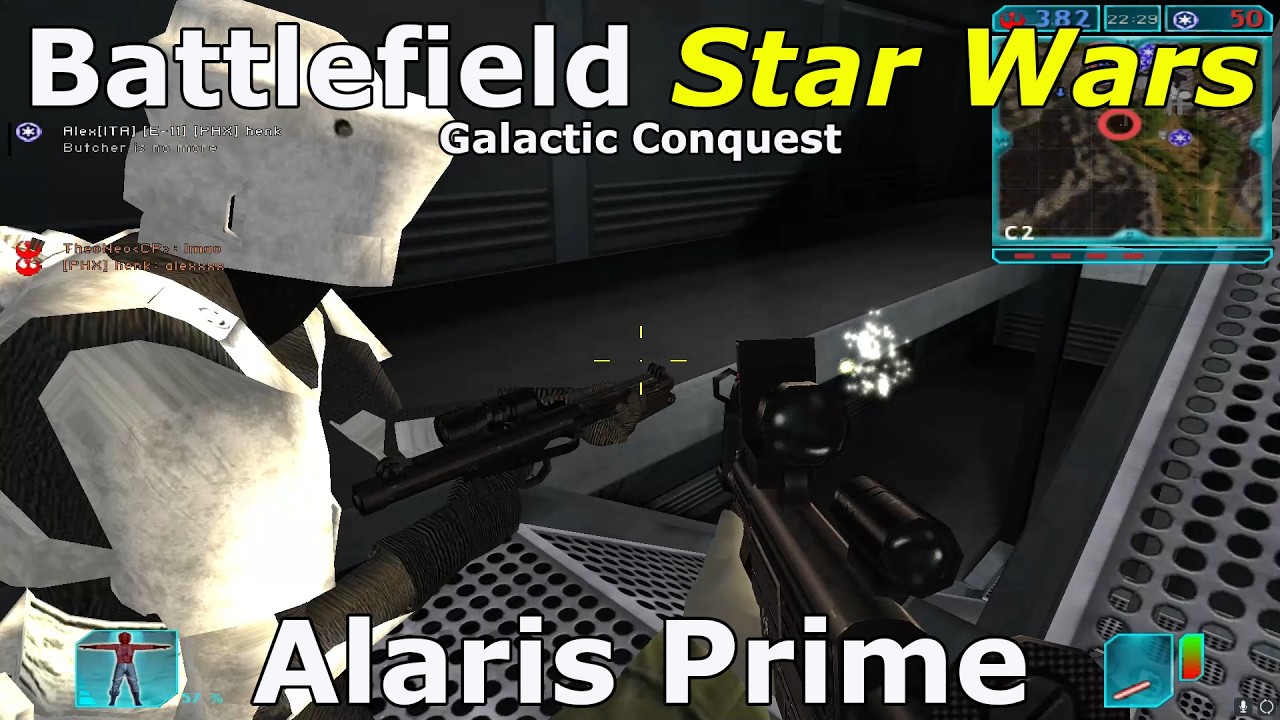 Battlefield Galactic Conquest: многопользовательский игровой процесс Alaris Prime
