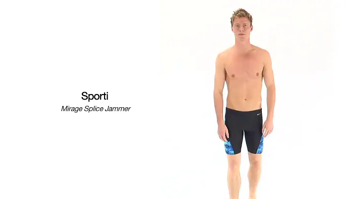 Sporti Mirage Splice Jammer Swimsuit | SwimOutlet.com