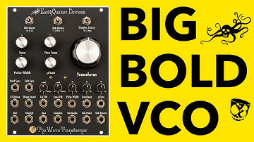 Complex Morphing VCO, Subs, FM & more // The Wave Transformer by Earthquaker Devices (Eurorack Demo)