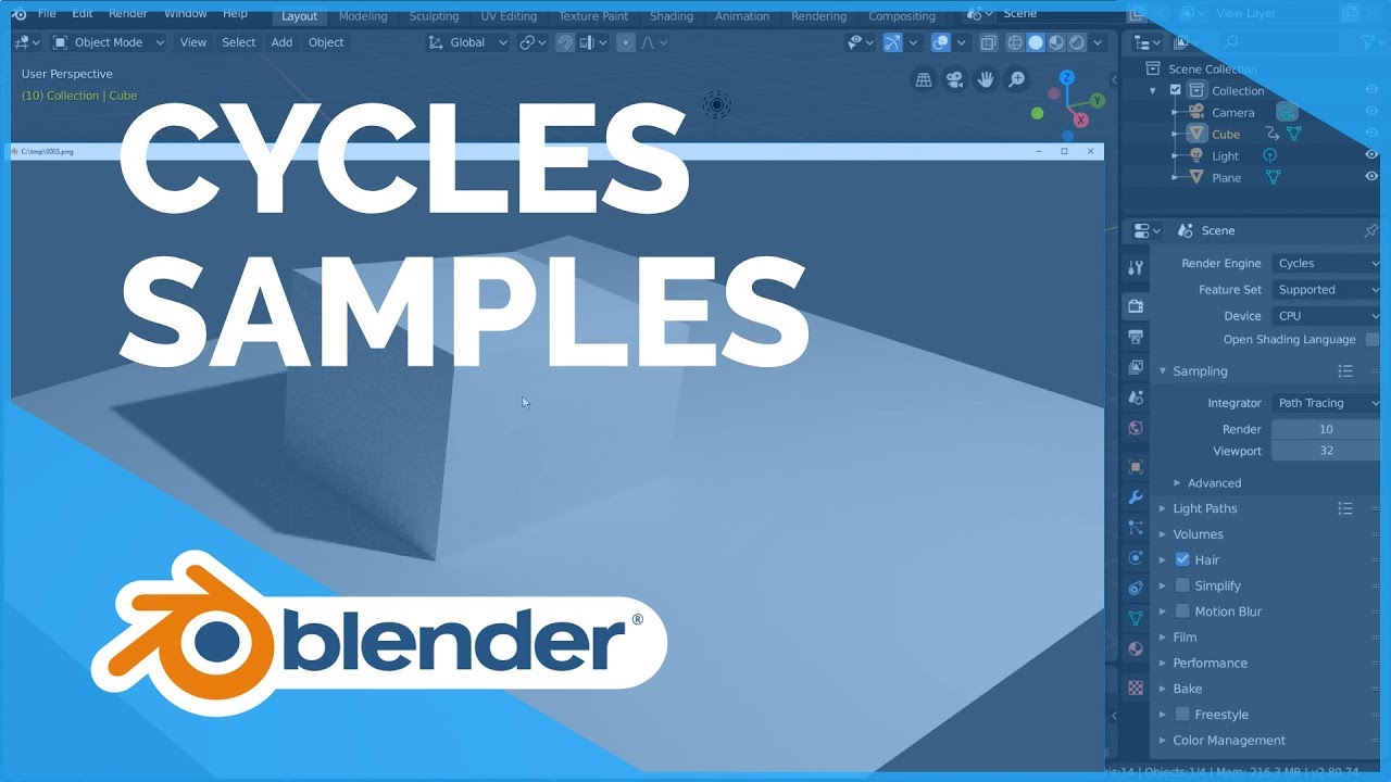 Cycles - Blender 2.80 - YouTube