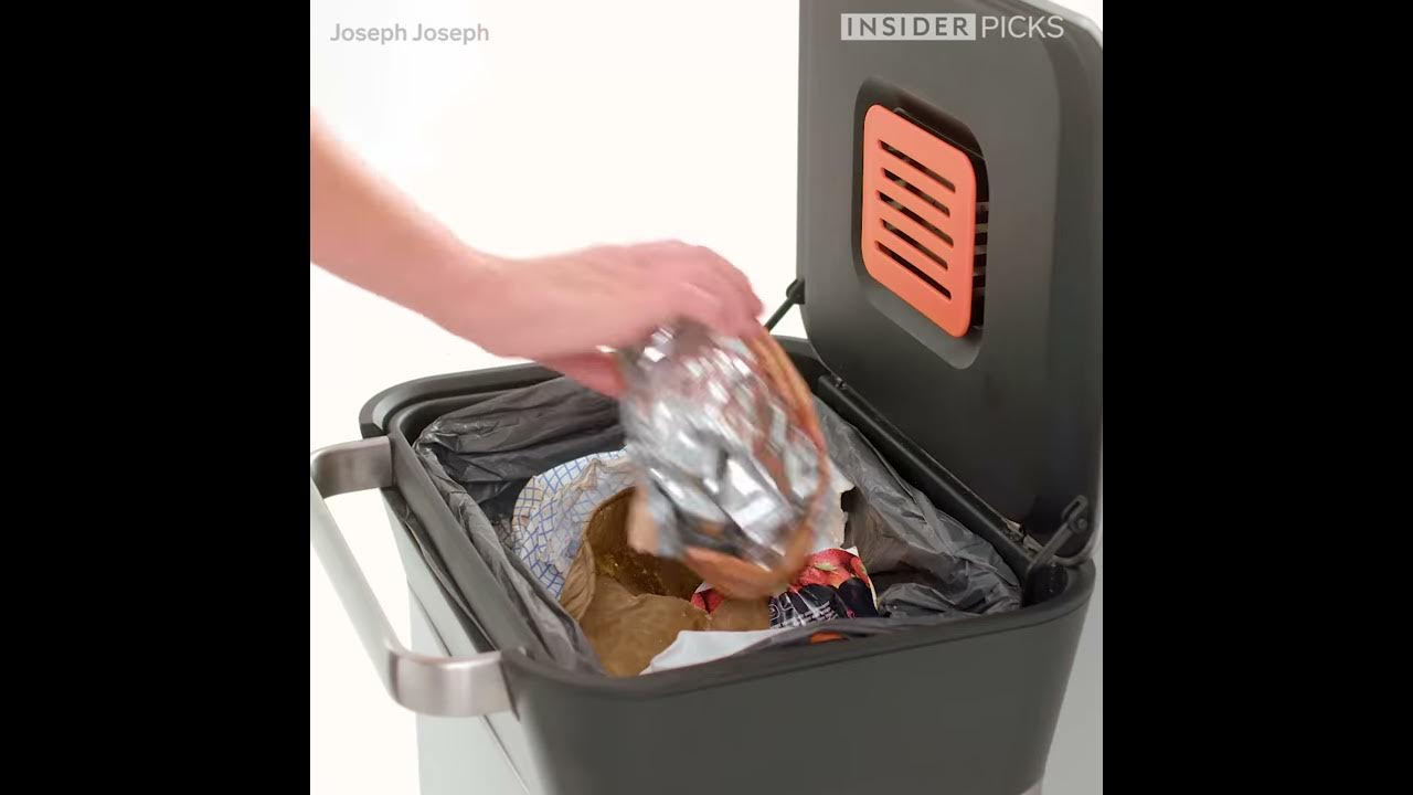 Trash Compactor Compresses Garbage for Space YouTube