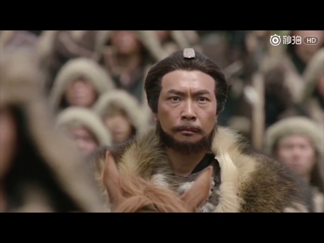 Tay Ping Hui as the Legendary Genghis Khan! Awesome battle scene! class=