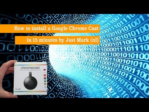 UNBOXING AND INSTALLATION GOOGLE CHROME CAST IN 15 MINUTES (DUTCH)