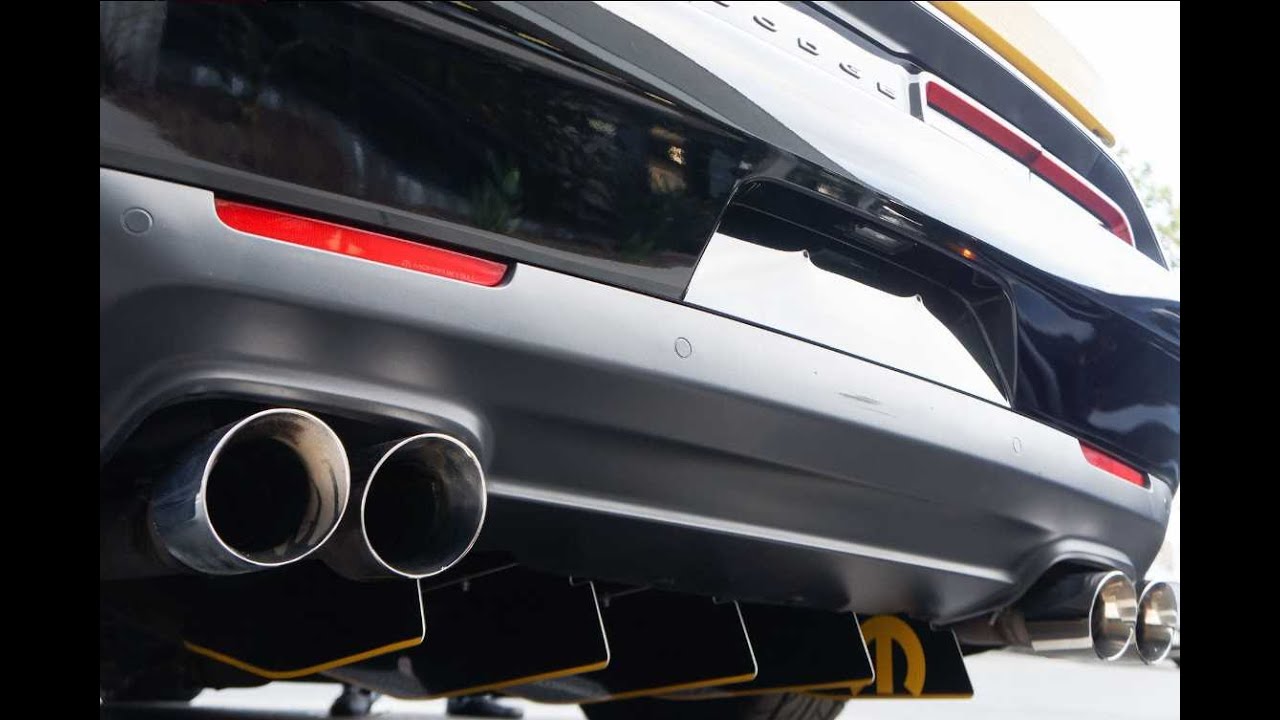 DODGE CHALLENGER EXOUST UPGRADE AND MODIFIED