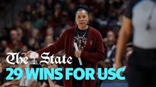 South Carolina Women's Basketball Notches 29 Wins; Dawn Staley Still Concerned with Youth of Team by The State 1,426 views 2 months ago 1 minute, 35 seconds