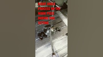 RIGHT ANGLE ON THE WORK PIECE DURING VMC SETTING vmc machine vmc programming vmc