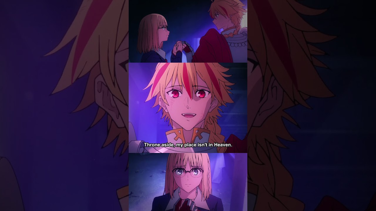 Ayaka hold hands with Saber! - Fate/strange Fake Clip #fate