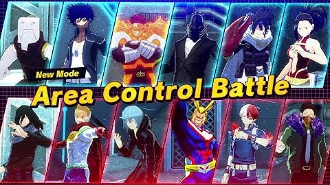 MY HERO ULTRA RUMBLE — New Game Mode: Area Control Battle