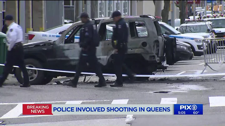 Man shot by police in Queens after car set on fire at NYPD precinct: officials