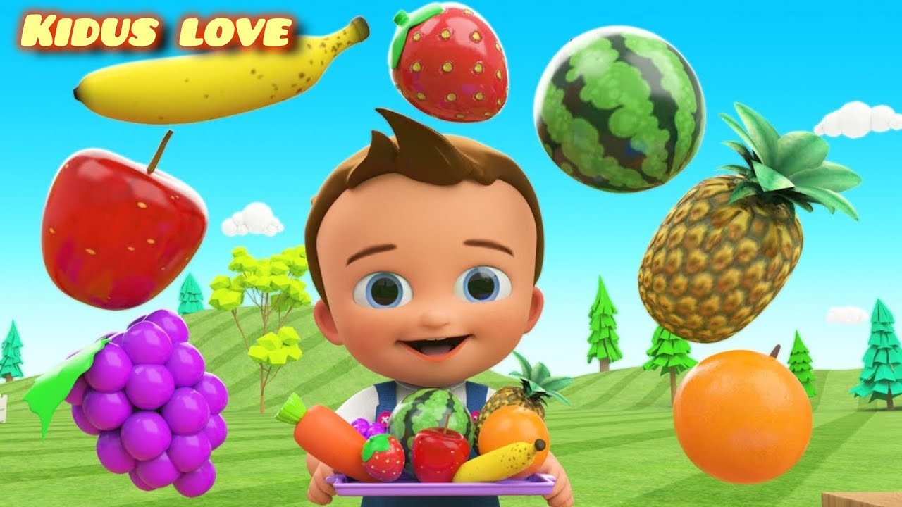 Vegetable Finger Family Song सब्ज़ियों का गाना | Balgeet & Hindi Nursery Rhymes || Kidus Love part 2