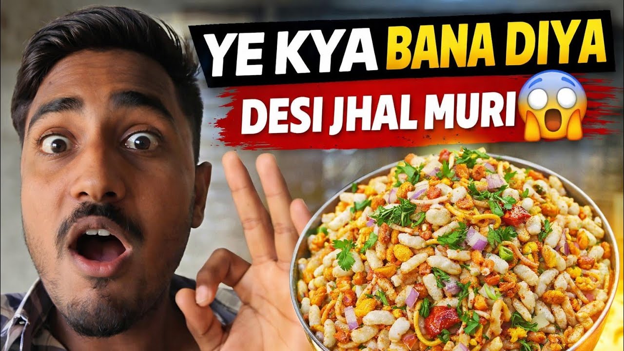 Desi Andaz Me Jhal Muri Party 😍 | Taste Ho To Aisa