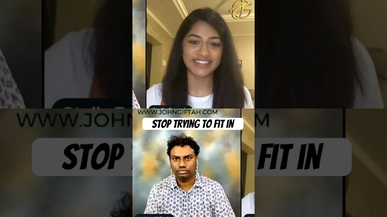 Struggling To Be Yourself? Watch This. Stella Ramola and John Giftah