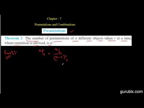 Hindi : Theorem 2 - Permutations - Permutations and Combinations - Ch 7 - CBSE 11th Math