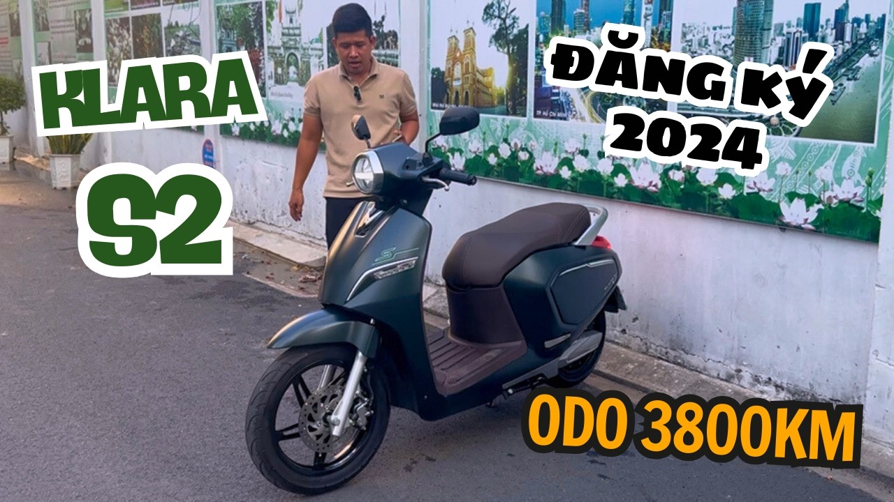 Siêu Cọp Vinfast Klara S2 date 2024 chỉ 3800km biển HCM Chính chủ