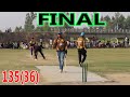 TAMOUR MIRZA , UMAR GUJJAR ( FINAL MATCH ) 135 RUNS NEED 36 BALLS || BEST MATCH IN TAPE BALL CRICKET