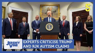 Experts Criticise Trump And Rfk Autism Claims Jeremy Vine