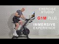 Exercise Bike With 21" Screen: YESOUL G1M Plus