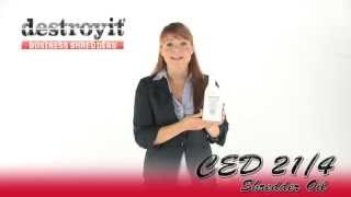 DestroyIt CED21/4 Shredder Oil - 1 Pint [4] Bottles