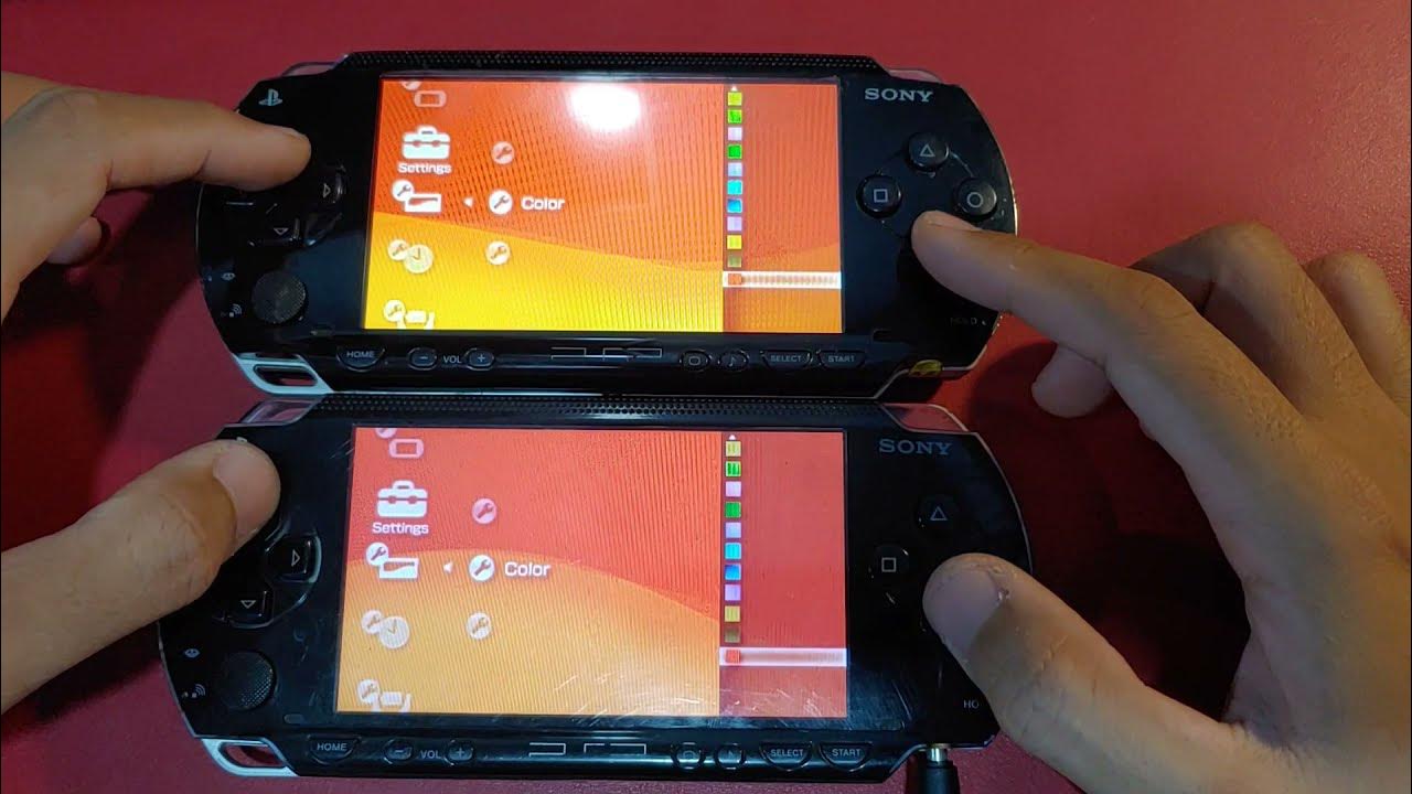 Как снять видео с экрана psp