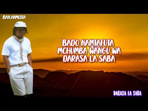 Mbosso Darasa La Saba Official Lyrics Video 