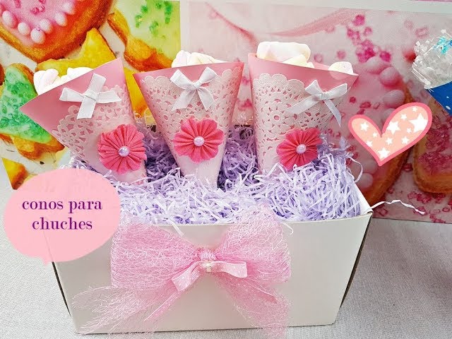 conos para chuches/ cones for parties 