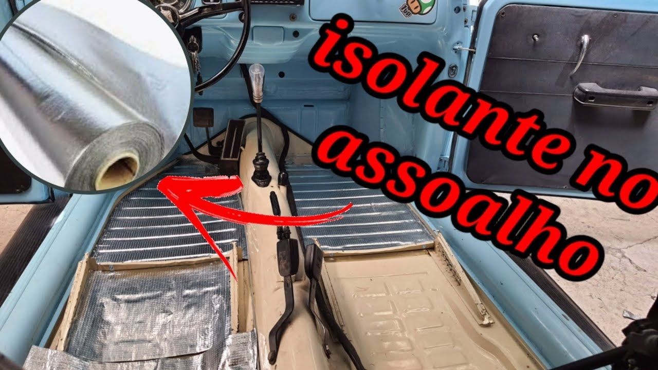 COMO COLOCAR manta termica /asfáltico em carro