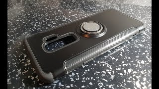Samsung Galaxy S9 PLUS Black Magnet Magic Ring Case screenshot 2