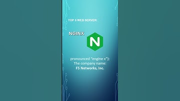 top5 web servers and application Servers, Apache tomcat, Apache, eclipse jetty, web logic, NGINX