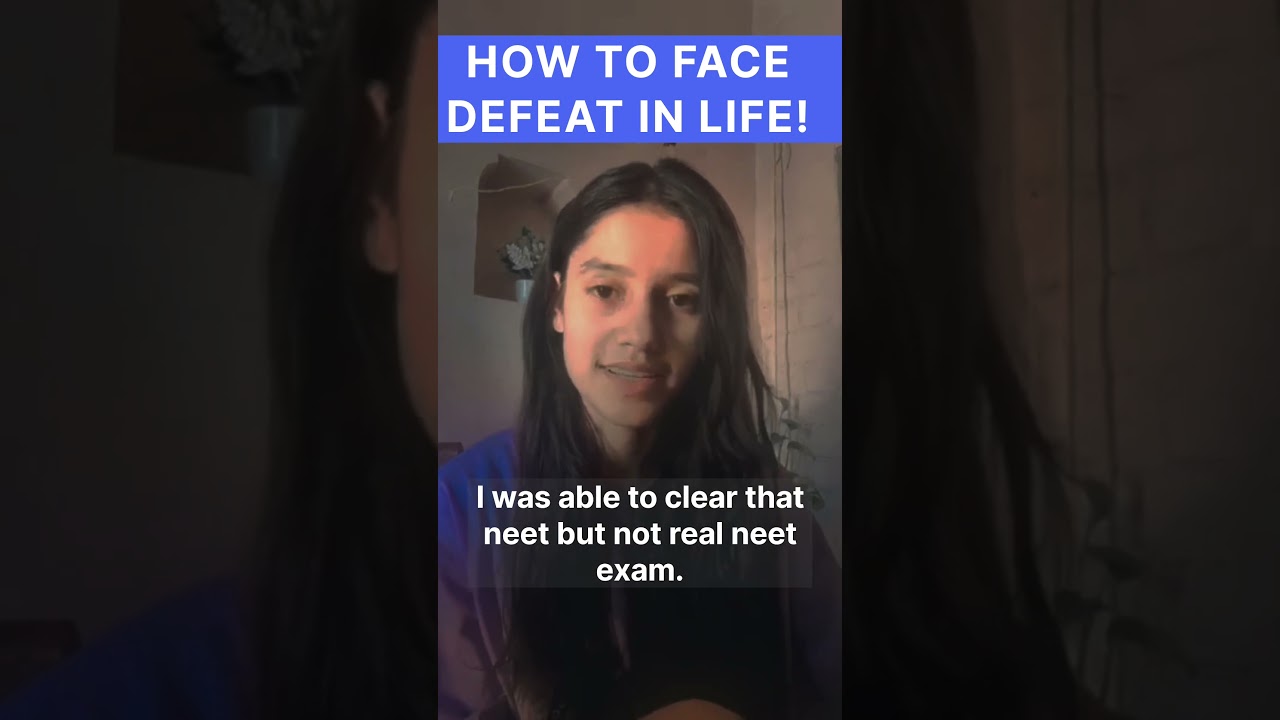 I FEEL EVERYDAY! How to Face with Failure in Life.#shorts