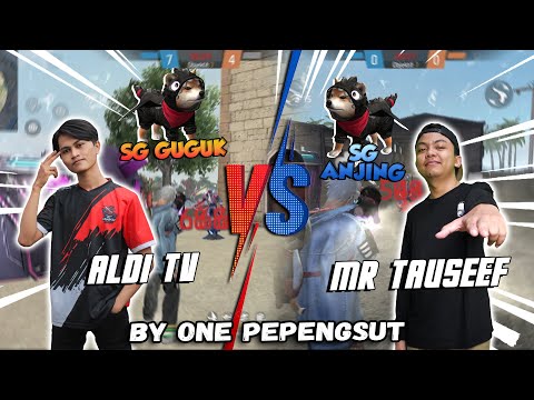 BY ONE PEPENGSUT SG GUGUK !! ALDI TV VS MR TAUSEEF !!